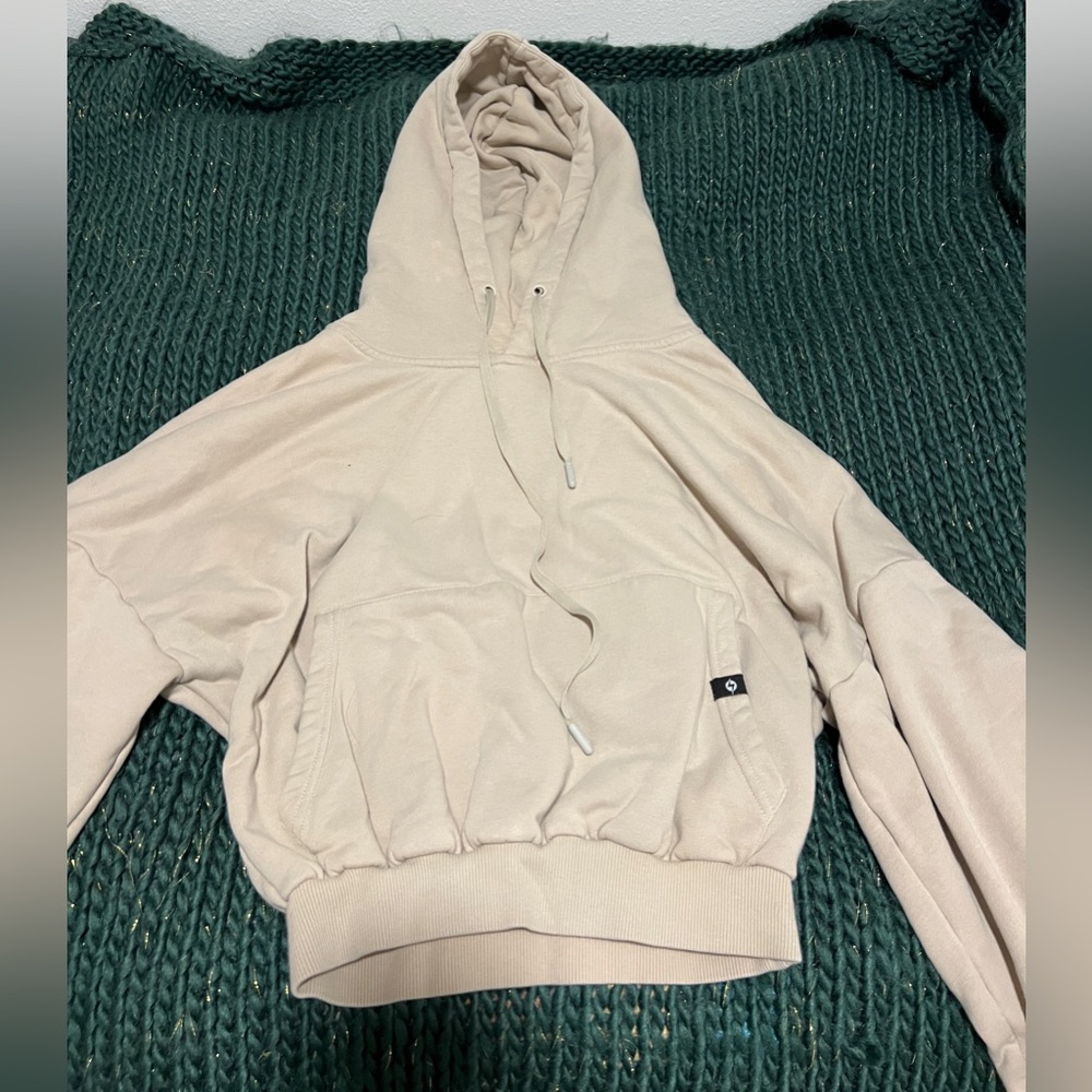 POPFLEX Cloud Pullover Hoodie - Milk Tea, XXS/XS